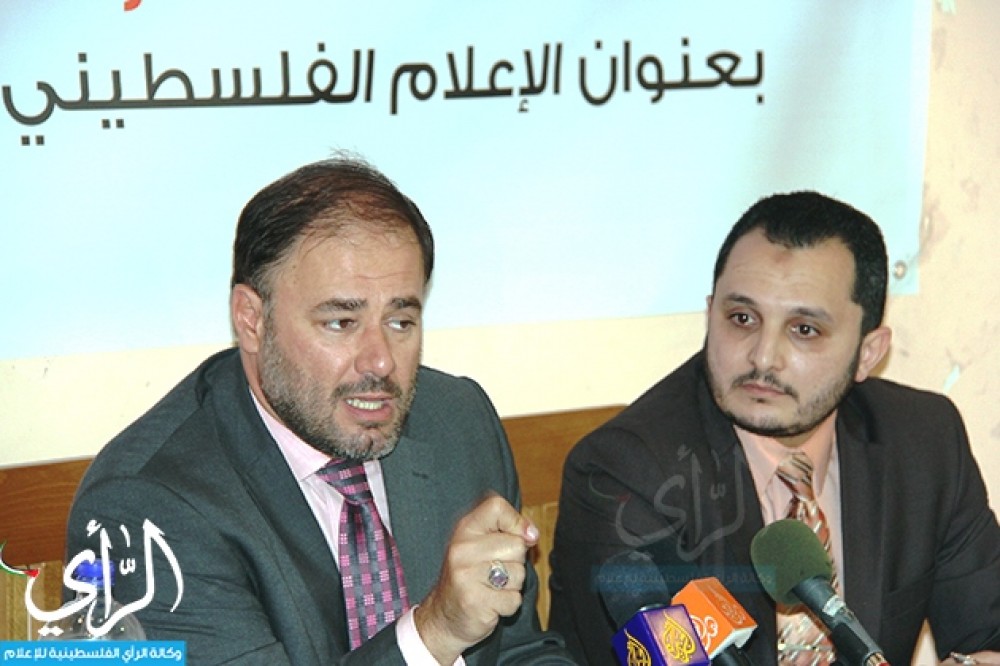 وضاح خنفر خلال اللقاء