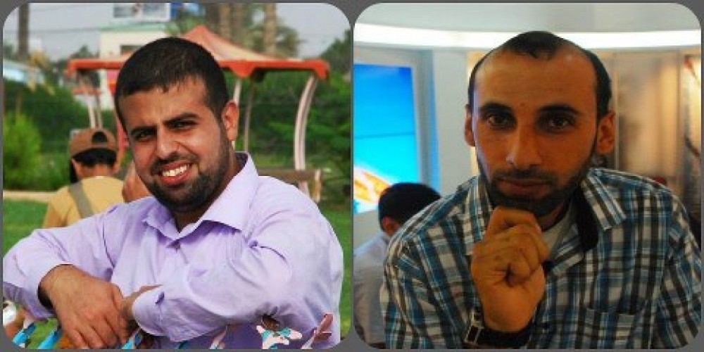 المصوران الشهيدان محمود الكومي وحسام سلامة 
