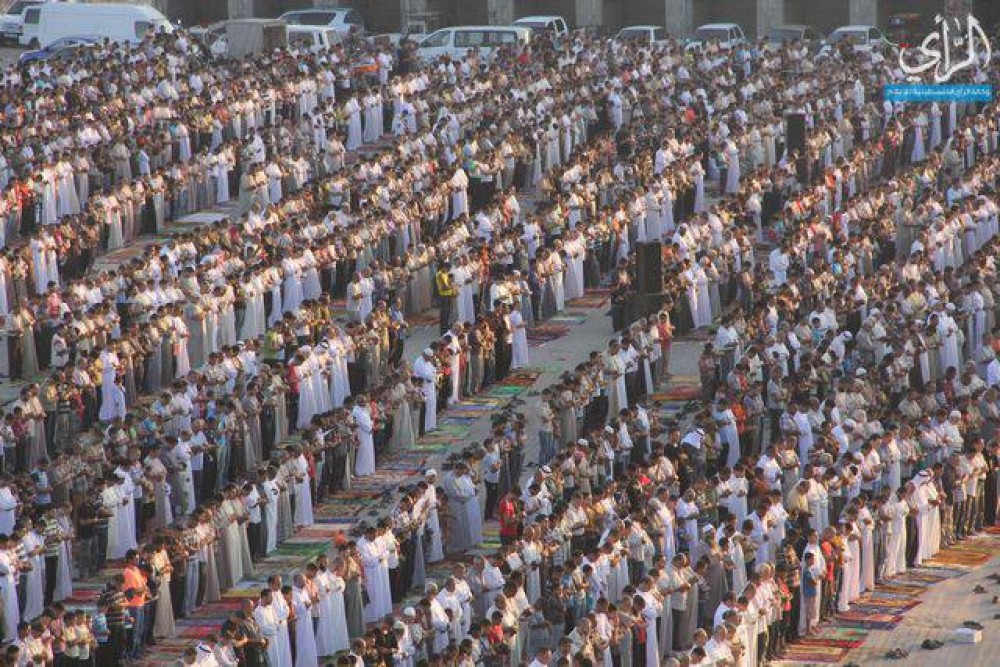 صلاة عيد الفطر بالنصيرات