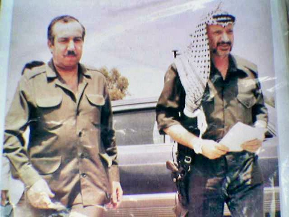 ياسر عرفات وأبو جهاد