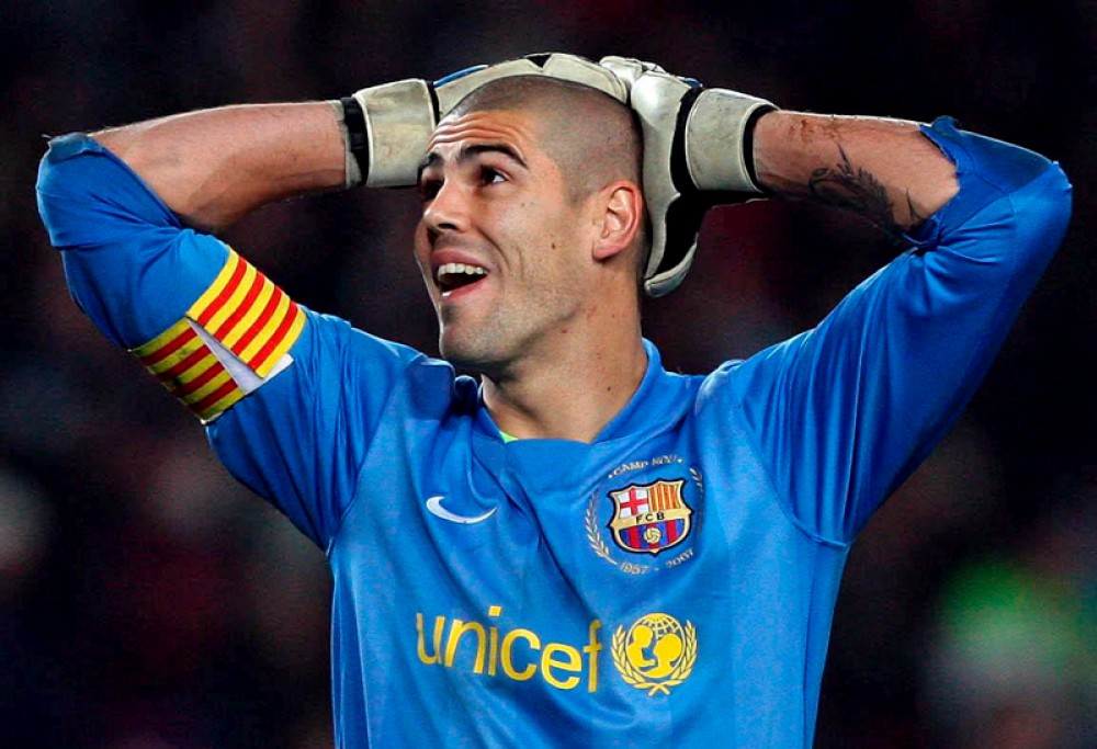 فالديز حارس مرمي برشلونة
