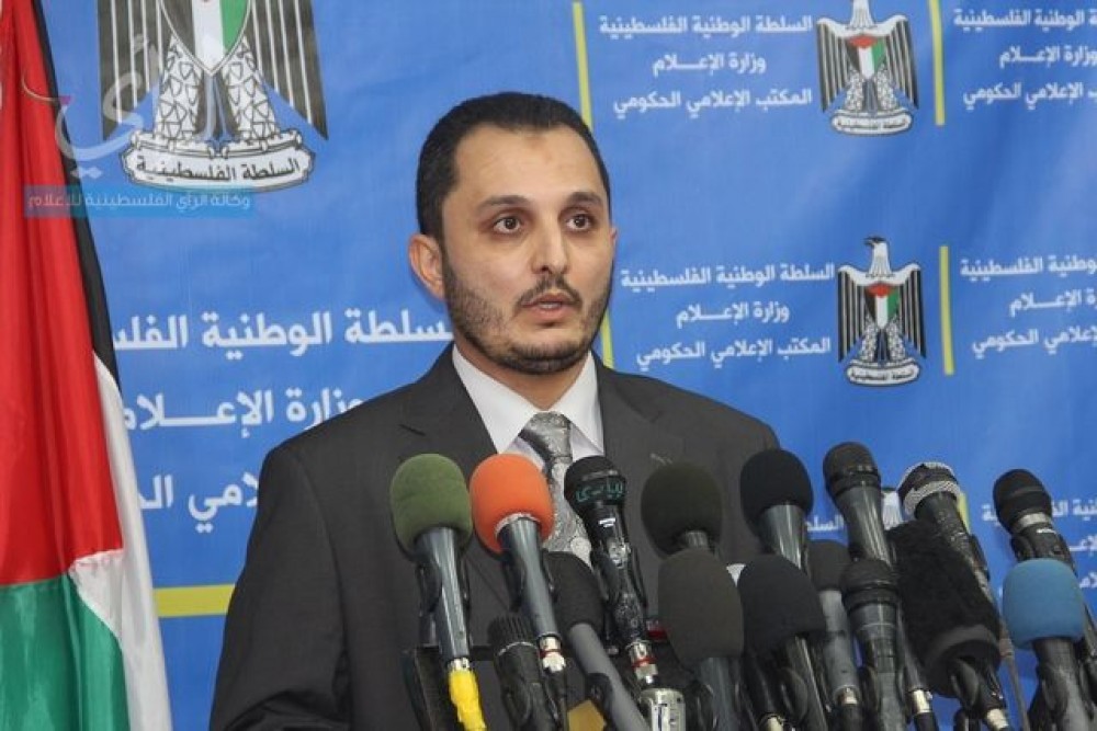 الناطق باسم الحكومة/ م. إيهاب الغصين