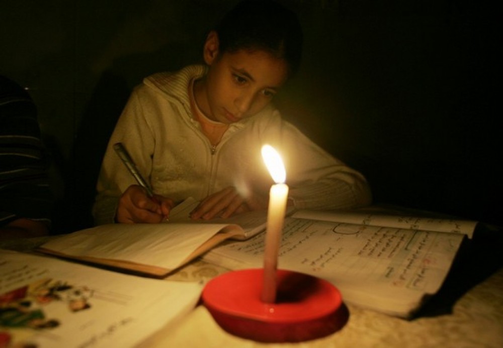 أزمة الكهرباء في قطاع غزة