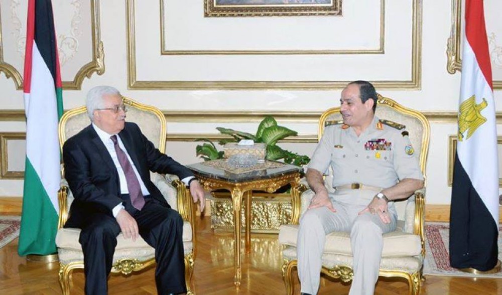 عباس والسيسي
