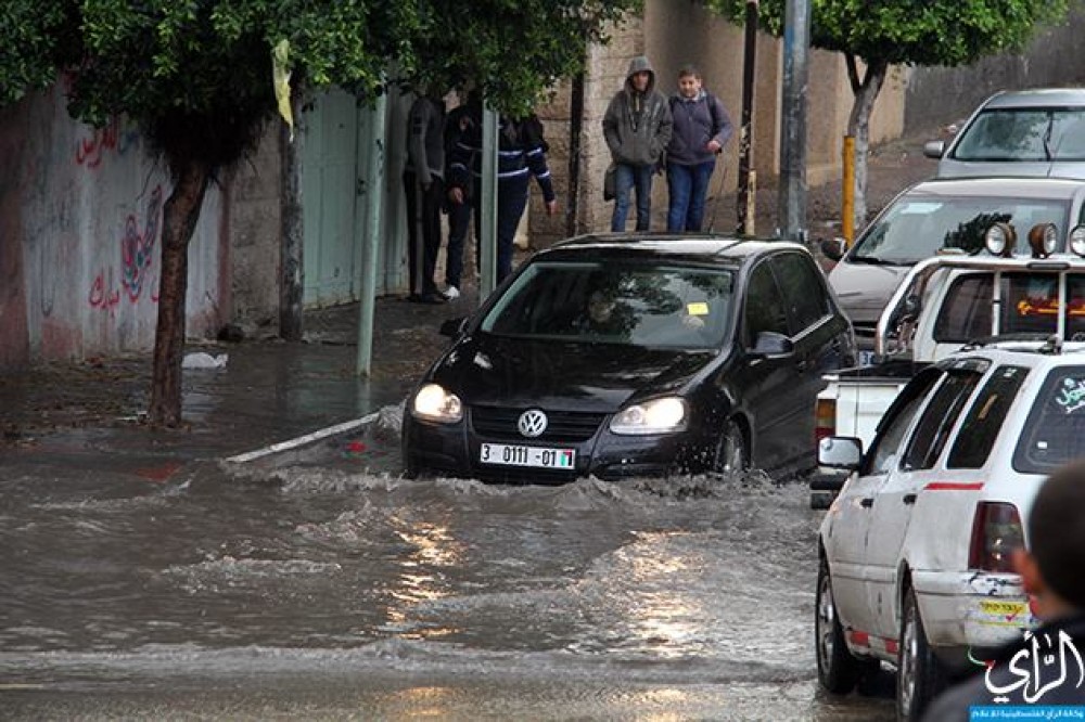 أمطار غزة لهذا اليوم