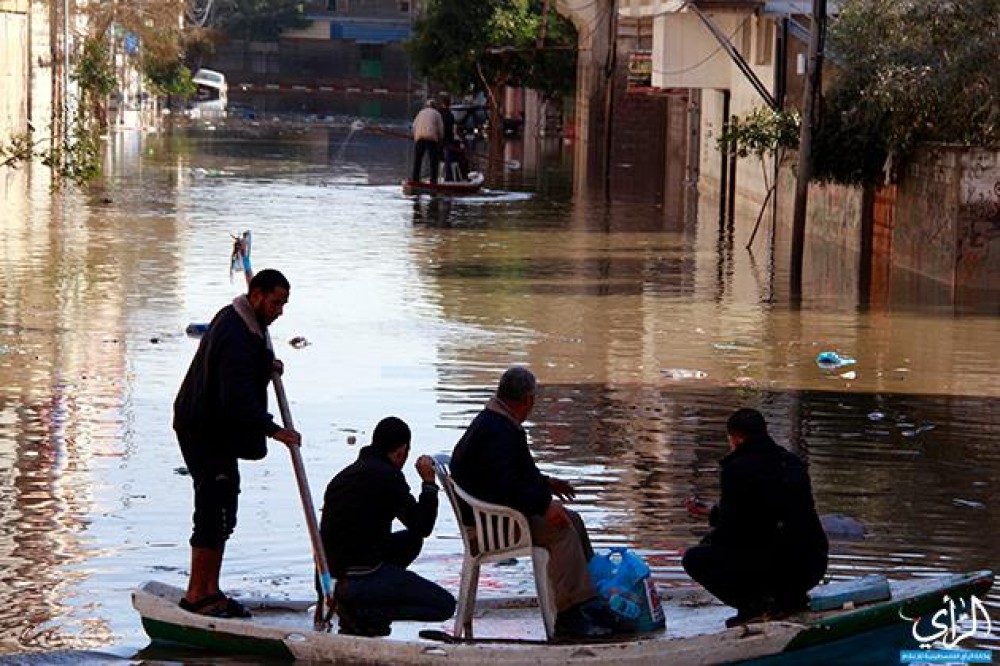 شارع النفق بمدينة غزة