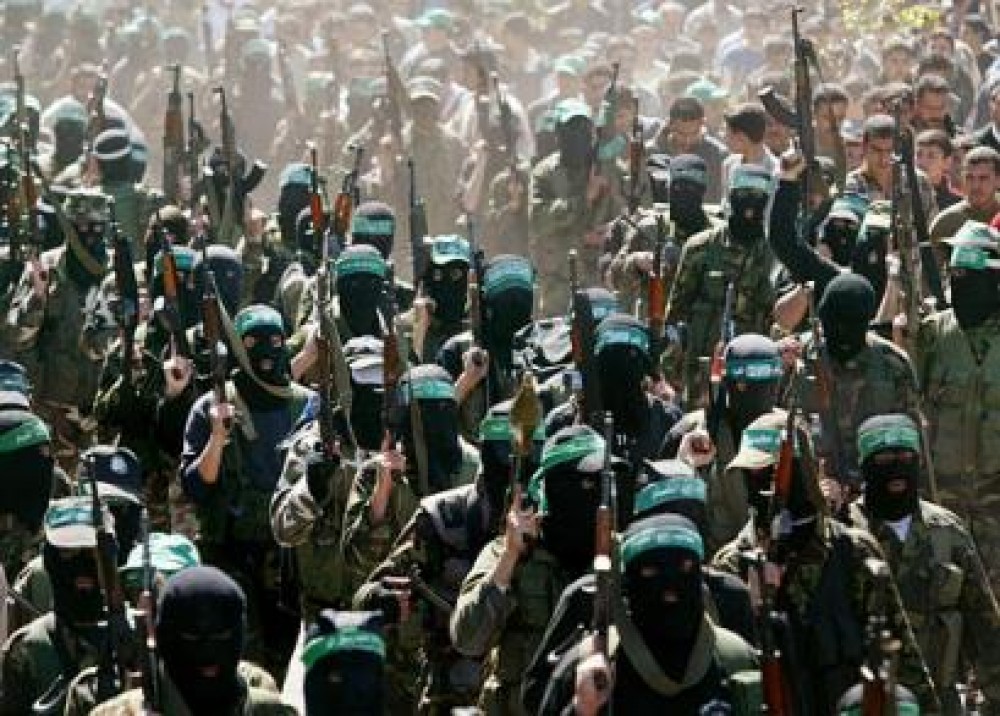 عناصر من المقاومة الفلسطينية 