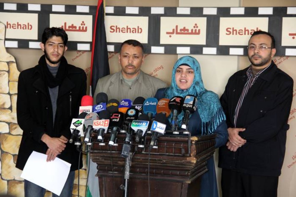 المؤتمر الصحفي في وكالة شهاب