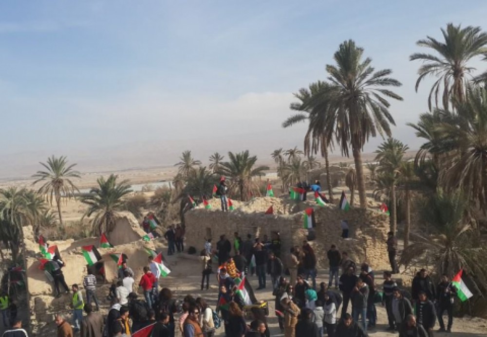 قرية باب عين حجلة في الأغوار