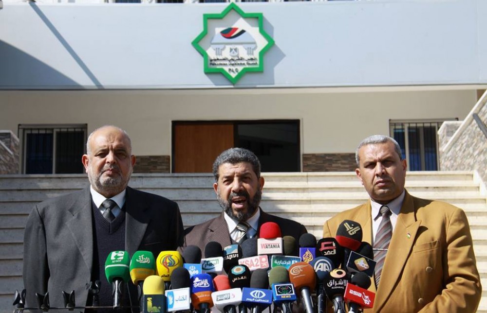 جانب من المؤتمر الصحفي