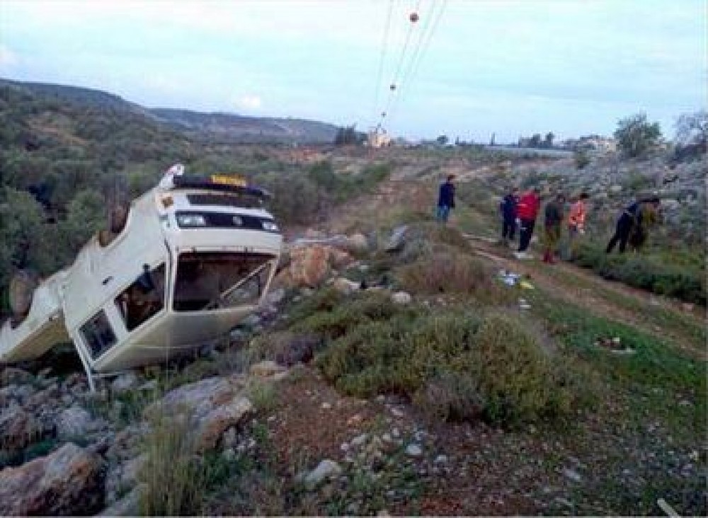 السيارة التي كان يستقلها الشهيد ورفيقه