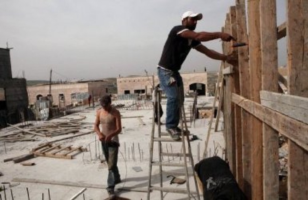 العمال في قطاع غزة