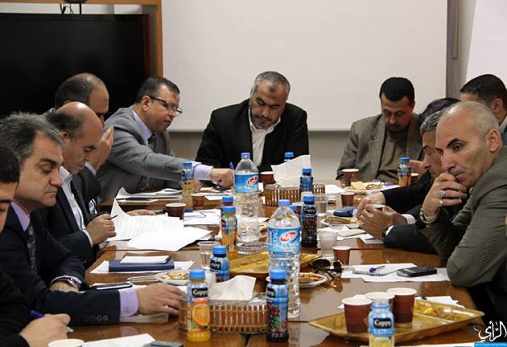اجتماع شبكة المنظمات الأهلية بغزة