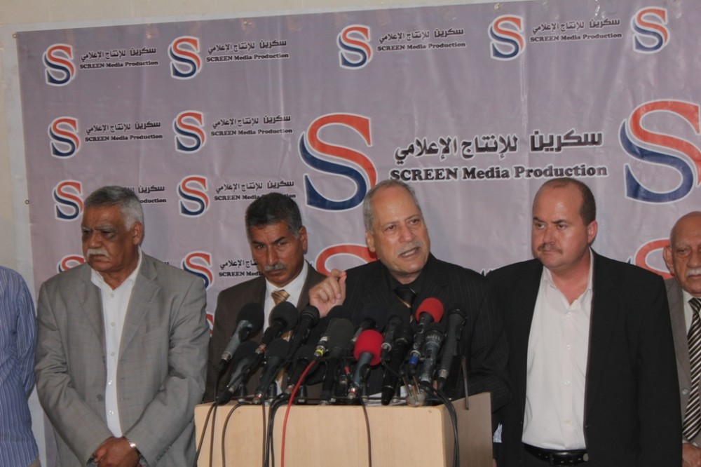 زيدان خلال المؤتمر الصحفي