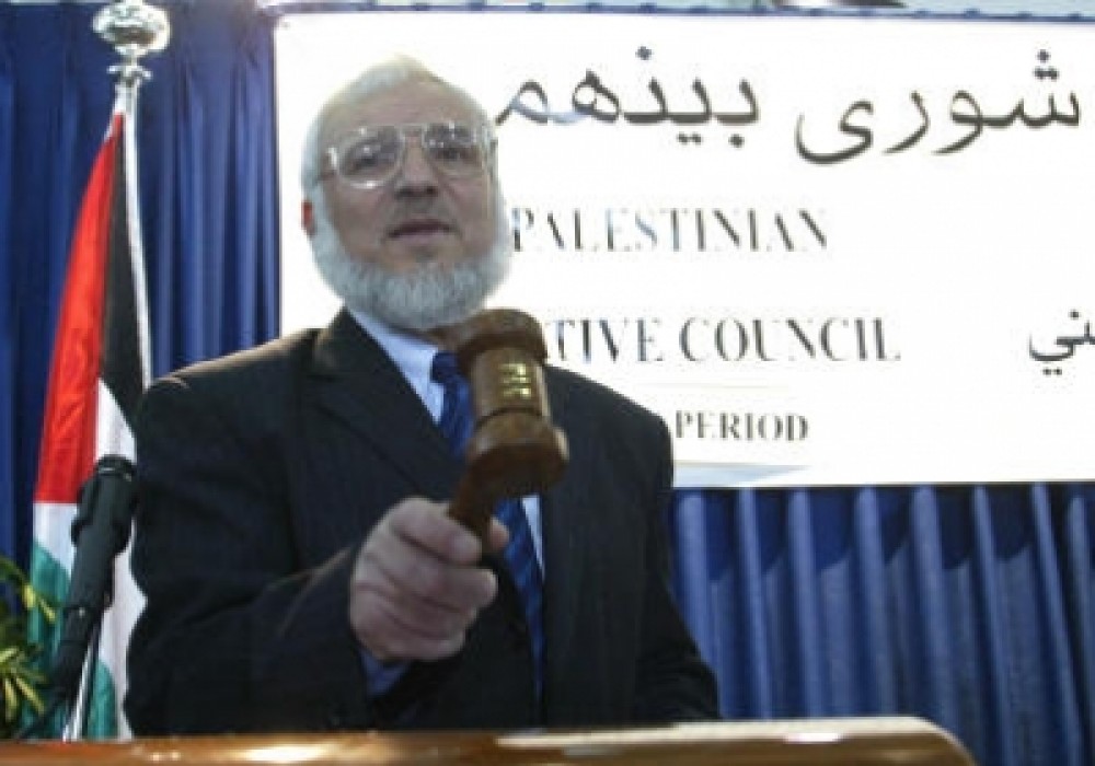رئيس المجلس التشريعي الفلسطيني عزيز دويك