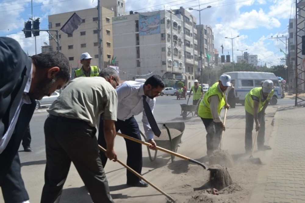 عمال قطاع غزة