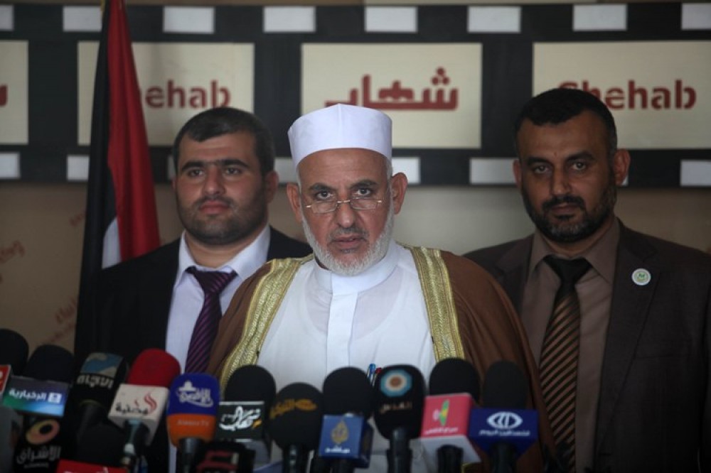 جانب من المؤتمر الصحفي 