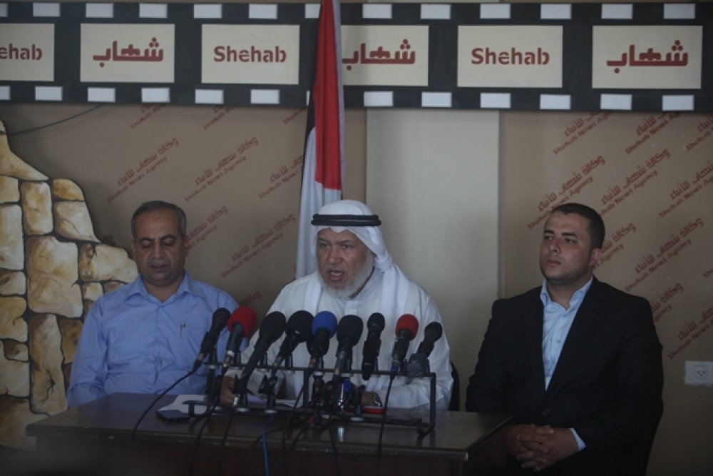 جانب من المؤتمر الصحفي 