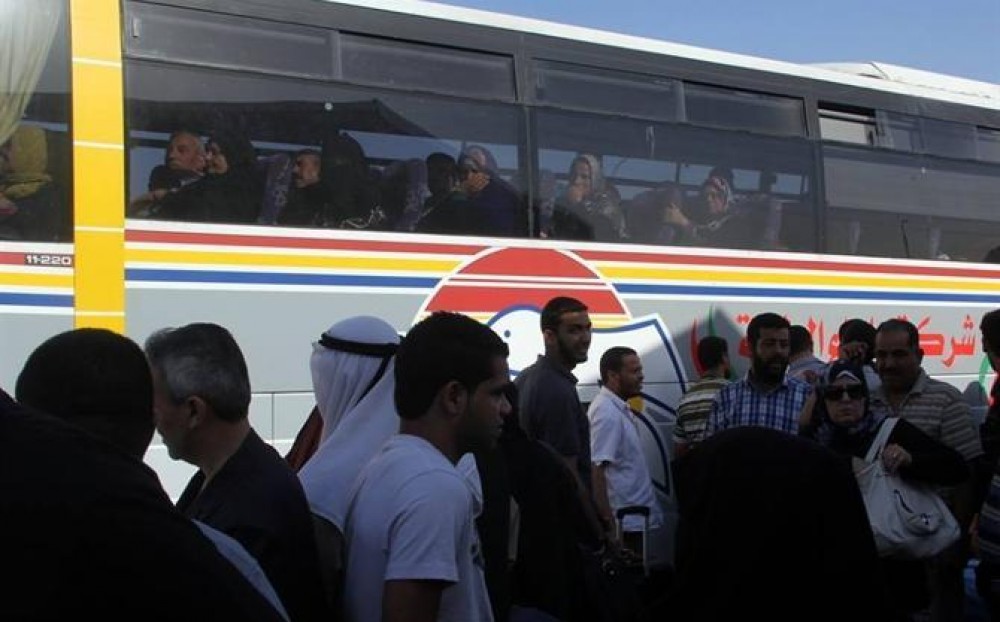 تنقل المسافرين عبر معبر رفح