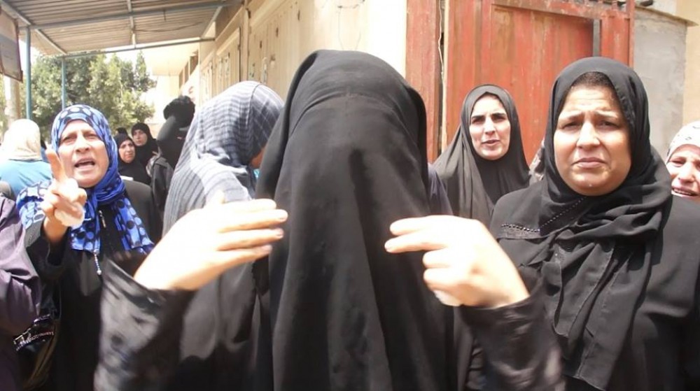 زوجة الشهيد محمد معمر 