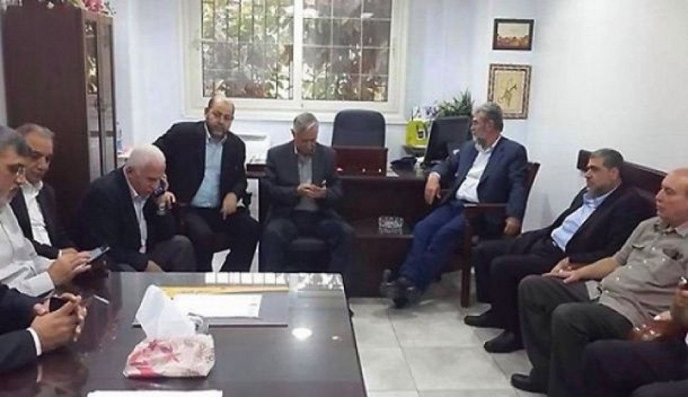 الوفد الفلسطيني المفاوض بالقاهرة 