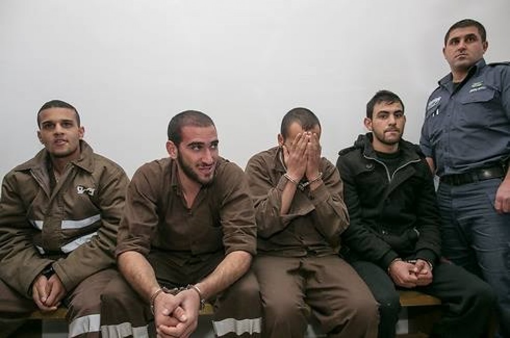 صورة الأسرى الذين تأجلت محاكمتهم 