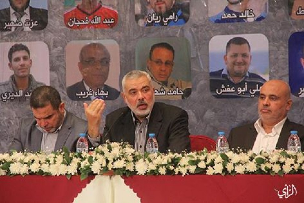 نائب رئيس المكتب السياسي لحماس إسماعيل هنية