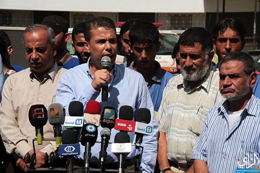 جانب من المؤتمر الصحفي 