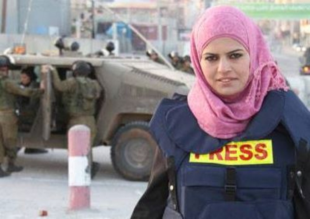 مراسلة قناة القدس الفضائية لندا شلش