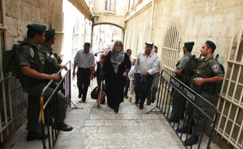الحواجز في القدس