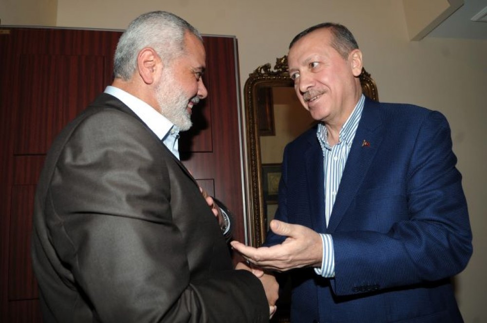 هنية وأردوغان 