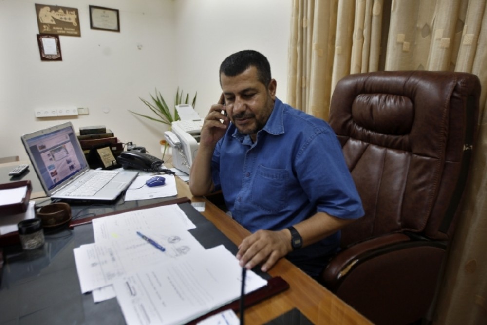 رئيس هيئة المعابر والحدود ماهر أبو صبحة 
