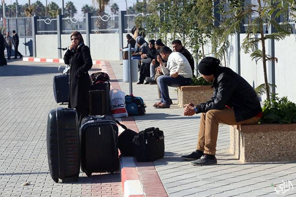 معبر رفح البري/ تصوير عطية درويش