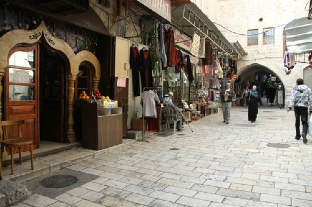 البلدة القديمة بالقدس المحتلة 