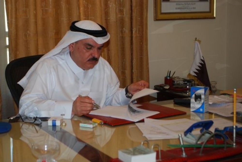 السفير القطري محمد العمادي 