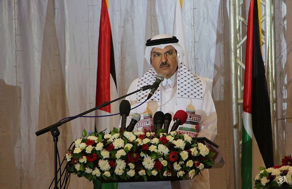 السفير القطري محمد العمادي 