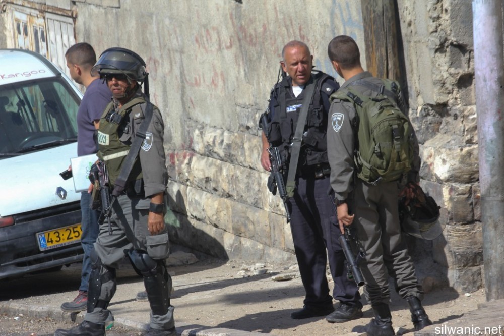 عناصر من شرطة الاحتلال بالقدس المحتلة 