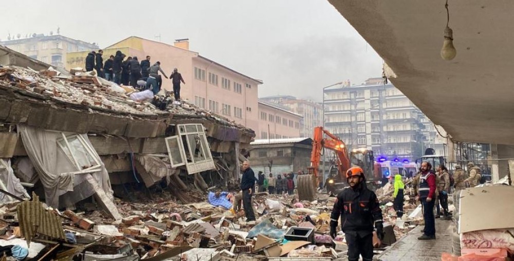أثار الزلزال في تركيا