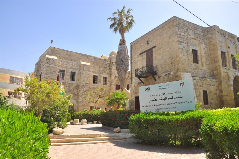 قصر الباشا بمدينة غزة 