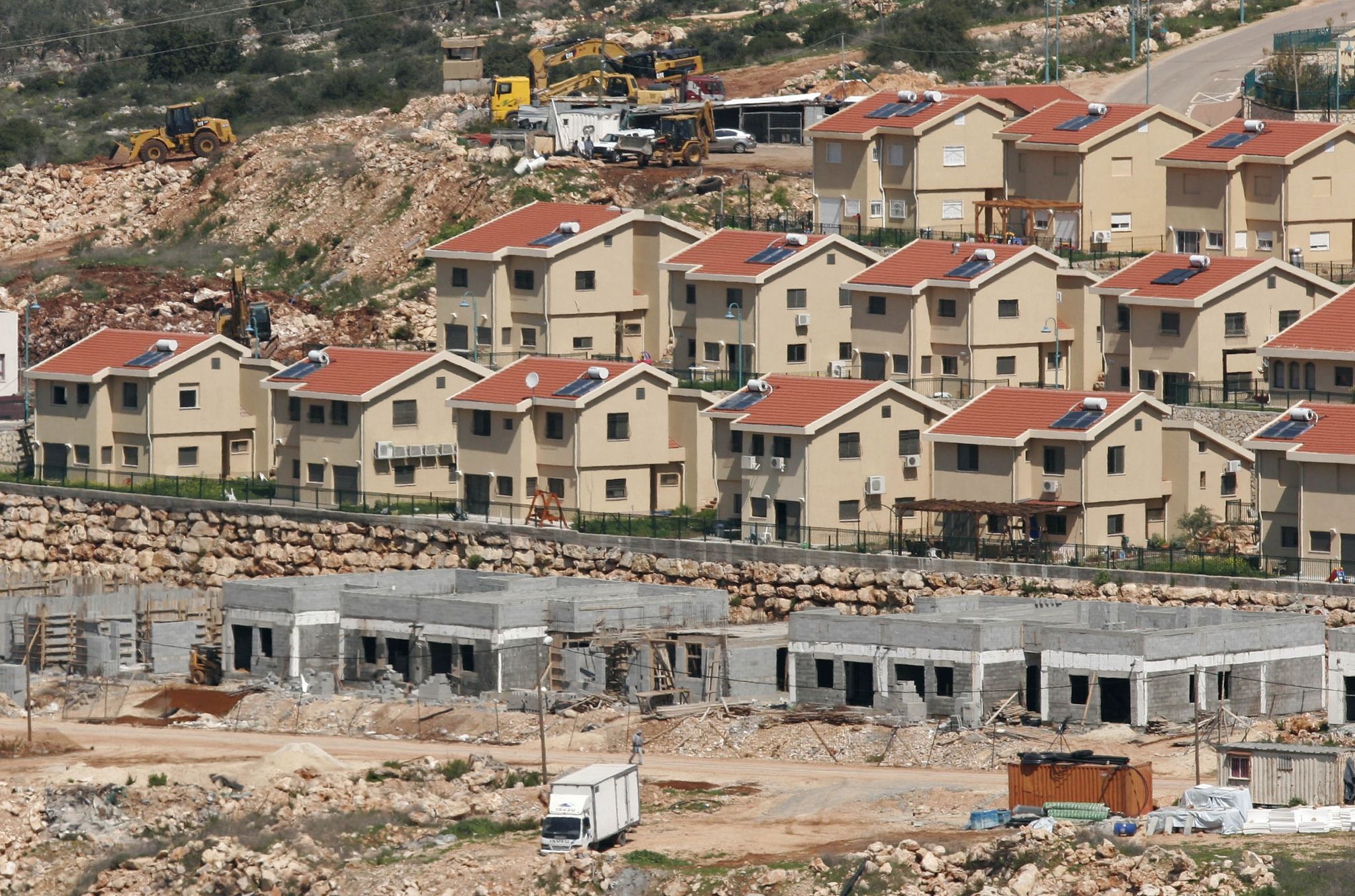 Settlement expansions on Palestinian lands heads to peak