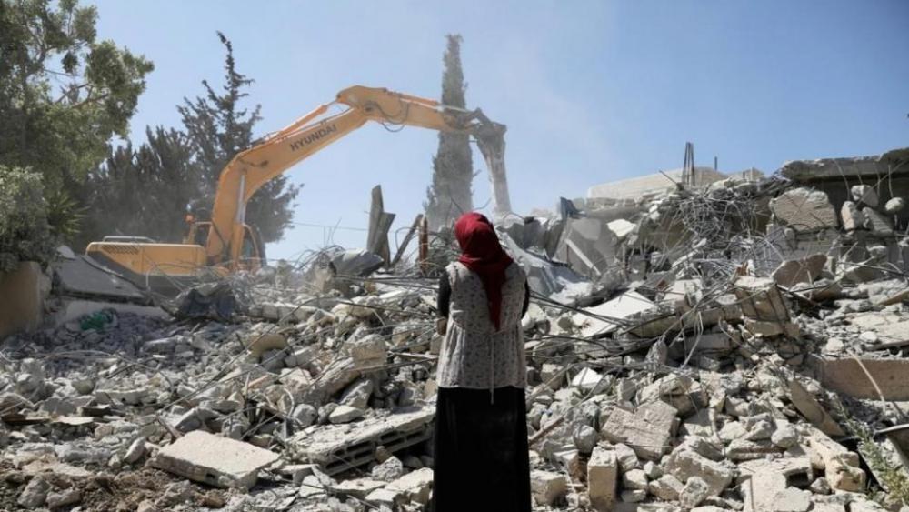 Israeli occupation razed, issued demolition orders against 149 Palestinian structures in January