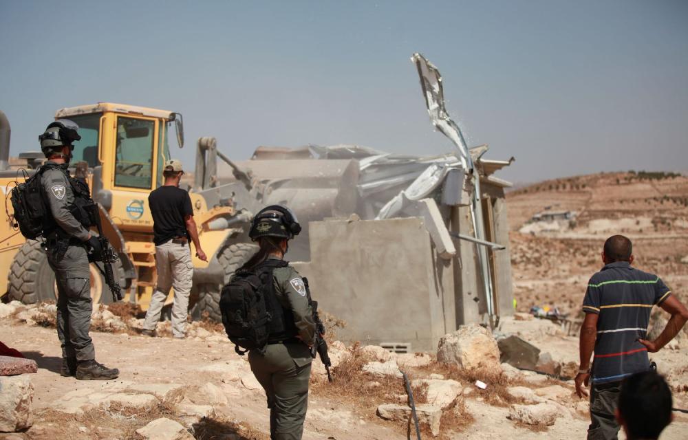 EU 'appalled' by Israeli occupation's demolition of Hebron school
