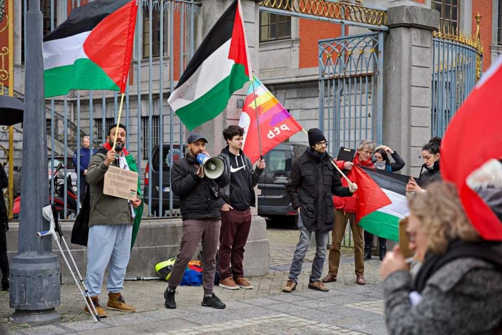Belgian city of Liège cuts ties with Israeli occupation