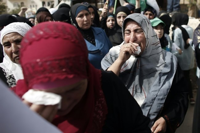 Outraged Palestinians shut down street in Haifa aftermath settler’s runs over girl