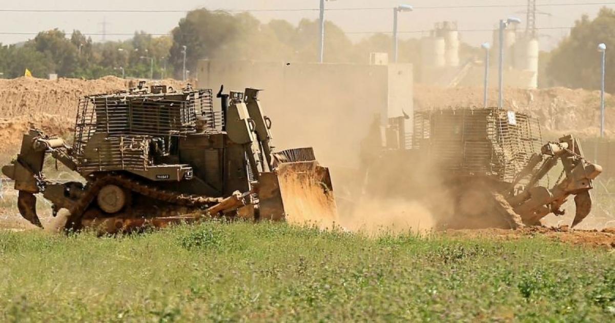 Israeli occupation bulldozes Palestinian farmland in besieged Gaza