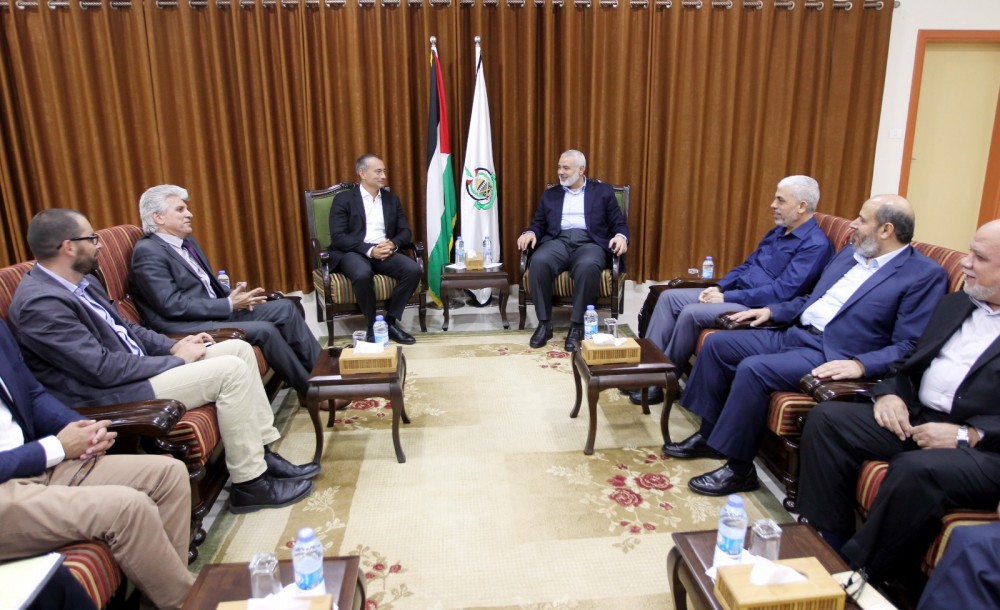 Haniyeh highlights Palestinian reconciliation developments to Mladenov