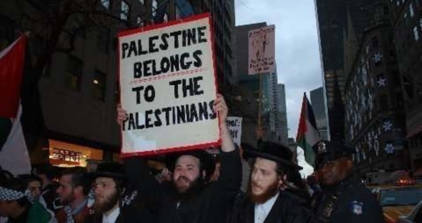 Hundreds of anti-Zionist Jewish rabbis protest the Netanyahu-Biden meeting at the UN General Assembly