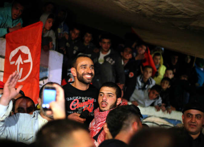 Israeli army deploy ahead of rally celebrating Issawi's release