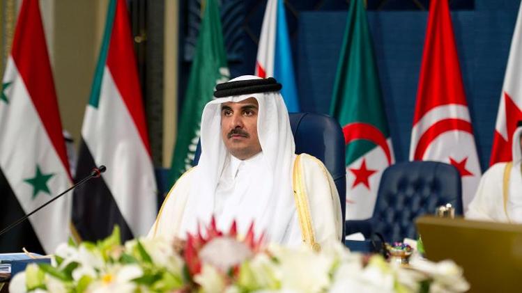 Hamas hails Qatari emir's speech at Arab summit