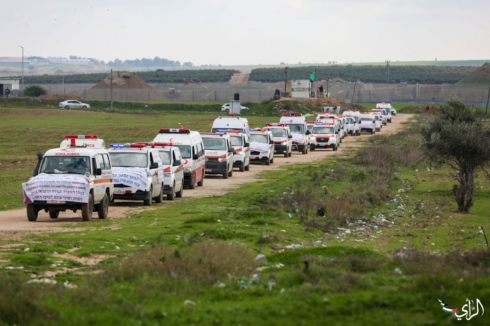 Ambulance convoy in Gaza to protest Israeli ban on entry of medical equipment